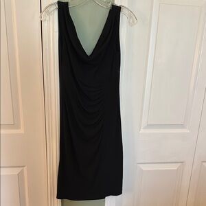 White House Black Market Black Sheath Cocktail Dress